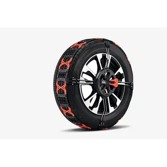 chaînes à neige premium grip taille 60 pour roues 15/16/17/18 pouces