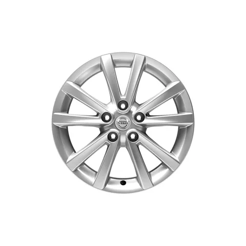 Jante alliage 17" FUJI Gris Argent avec capsule centrale intégrée