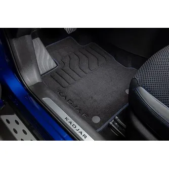 tapis de sol textile look sport premium (avant et arrière)