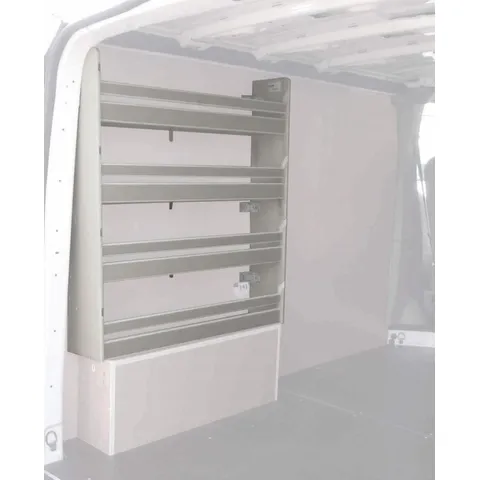 Casier sans Bacs Arrière Gauche L2H1-H2 (L:131 x P:19 x H:95)