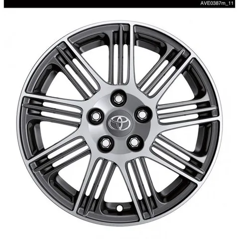Jante Alliage 17" Pitlane- Anthracite face polie