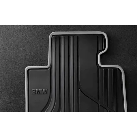 Tapis de sol caoutchouc arrière MODERN pour BMW Série 1 F20/F21