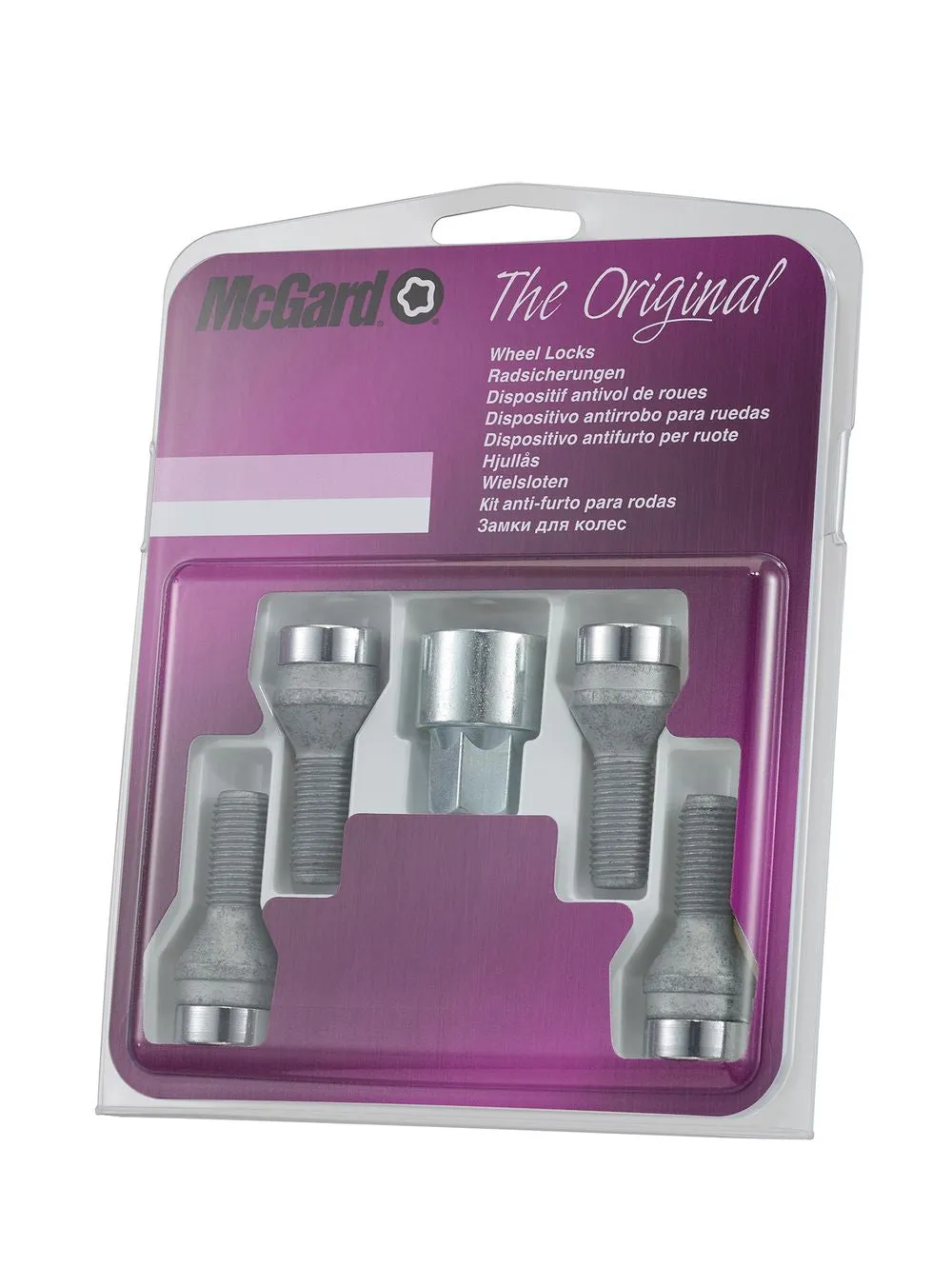 4 VIS ANTIVOL SU MCGARD M12X1.5/ 60°/ LONG. 29.5MM/ Ø17MM