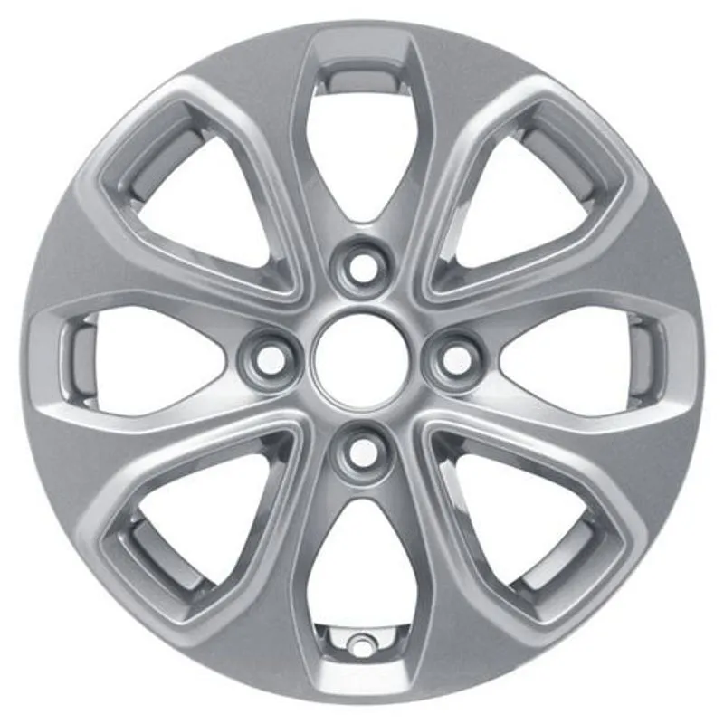 KA+ JANTE EN ALLIAGE 14 DESIGN À 8 BRANCHES COLORIS ARGENT 2016-2018 FORD