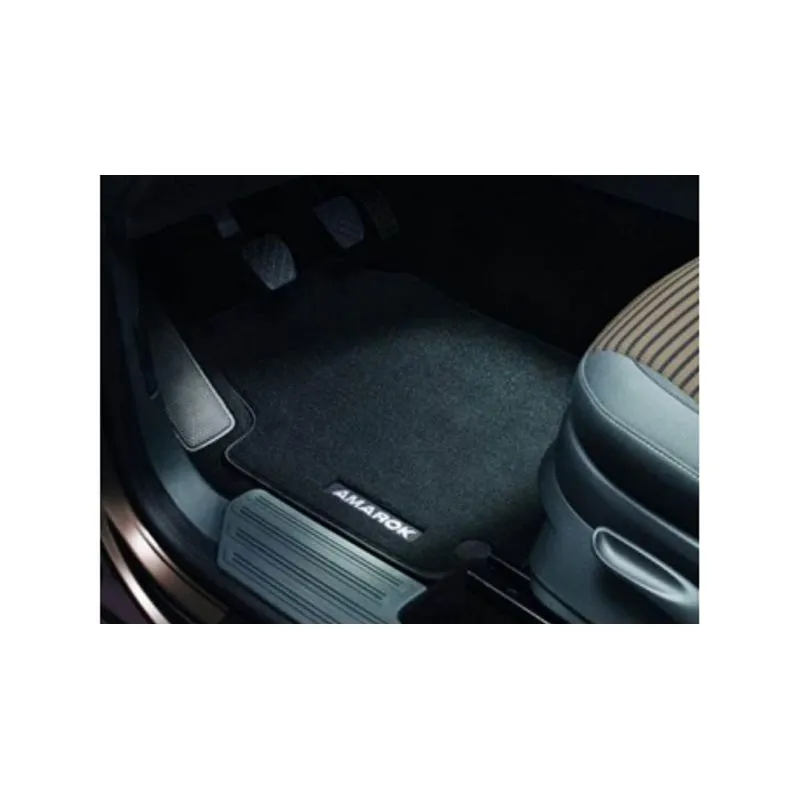 JEU DE 4 TAPIS TEXTILE NOIR AMAROK VW