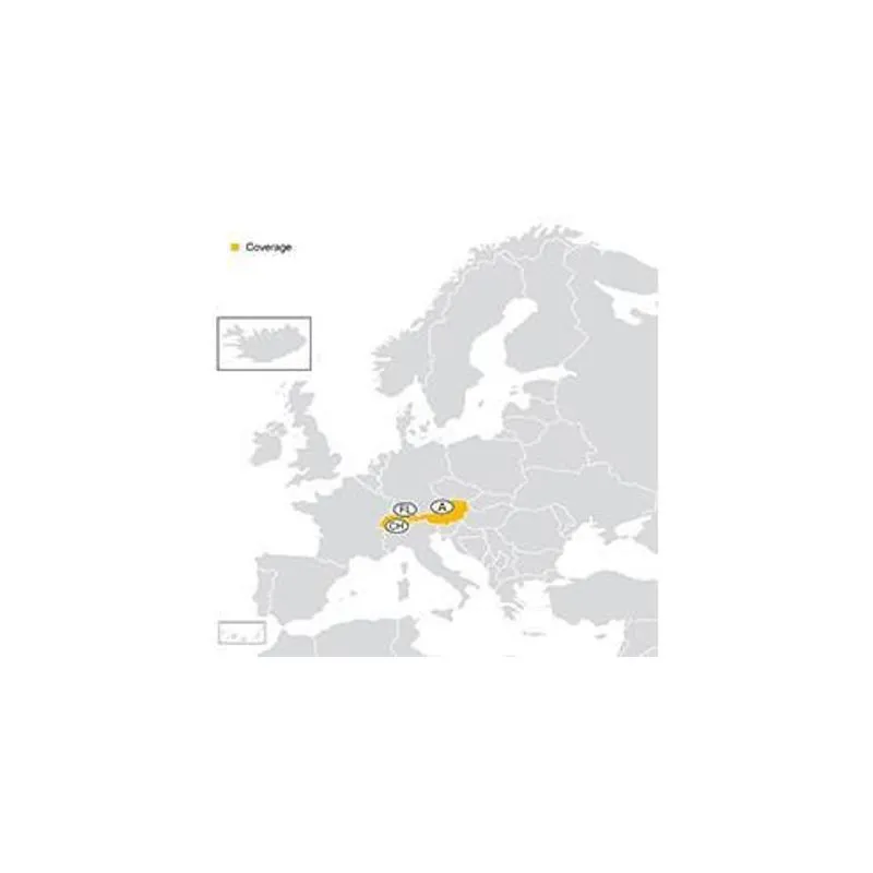 CARTE DE NAVIGATION POUR CD500 VÉHICULES AM 11 ALPES 2016/2017 OPEL