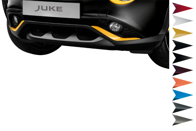 HABILLAGES DE BOUCLIERS AVANT ET ARRIÈRE PRUNE NISSAN