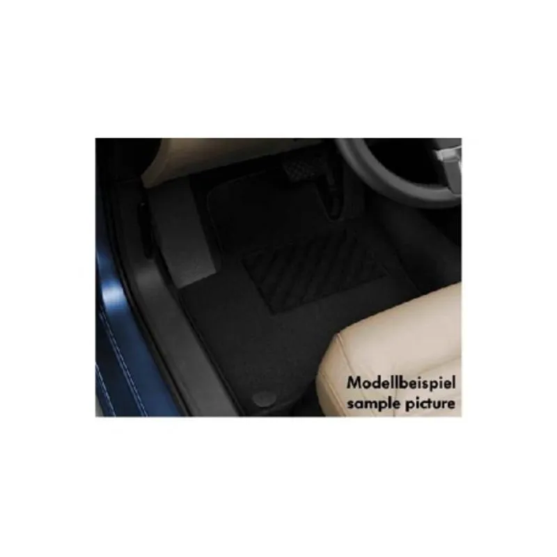 TAPIS TEXTILE AVANT ET ARRIÈRE ANTHRACITE TOUAREG 7L VW