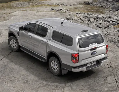 HARDTOP AVEC VITRES LATÉRALES, MOONDUST SILVER FORD