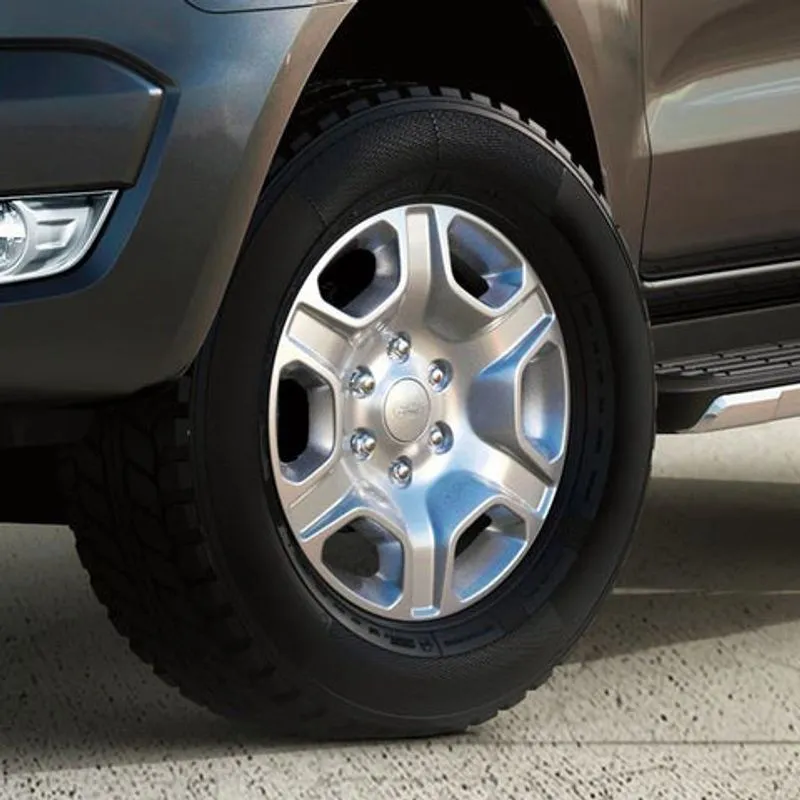 RANGER JANTE EN ALLIAGE 17 MODÈLE À 6 RAYONS ARGENT BRILLANT 2012-2019 FORD