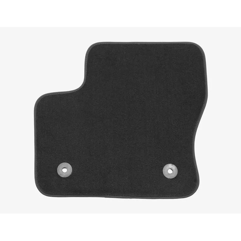TAPIS DE SOL EN VELOURS AVANT ET ARRIÈRE NOIRS FORD