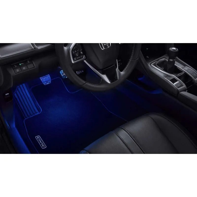PACK ILLUMINATION - BLEU - POUR CIVIC 4 PORTES (AVEC POSE) HONDA