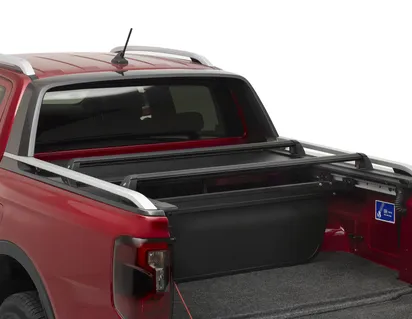 BARRES TRANSVERSALES NOIRES, POUR CACHE-BAGAGE À ENROULEUR FORD