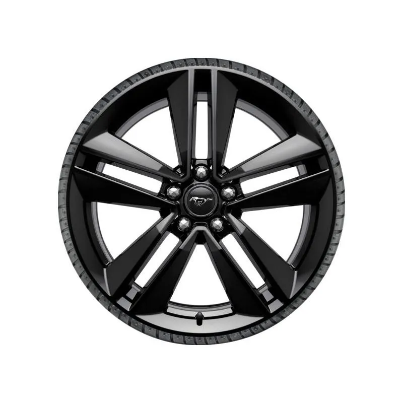 ROUE COMPLÈTE HIVER ALLIAGE 19 MODÈLE À 5 X 2 BRANCHES NOIR FORD