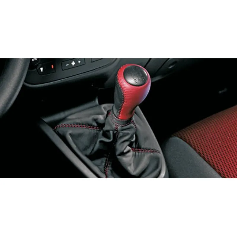 POMMEAU DE VITESSES EN CUIR BORDEAUX/NOIR, MOTEUR 1.6 /2.0 CDTI OPEL