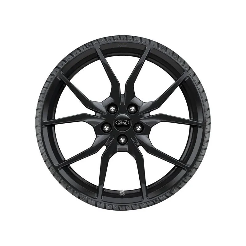 FOCUS ROUE COMPLÈTE HIVER ALLIAGE 19 MODÈLE À 5 X 2 BRANCHES NOIR 2014-2018 FORD