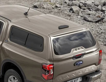 HARDTOP AVEC VITRES LATÉRALES, DIFFUSED SILVER FORD