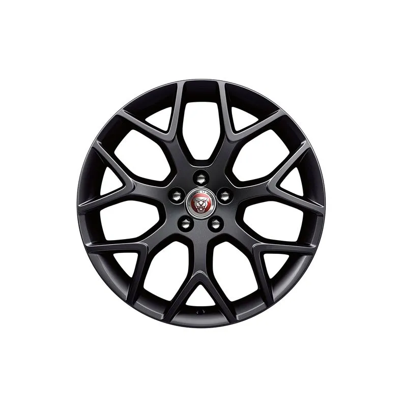 JANTE EN ALLIAGE - 19 STYLE 7013 7 SPLIT-SPOKE BLACK AVANT JAGUAR