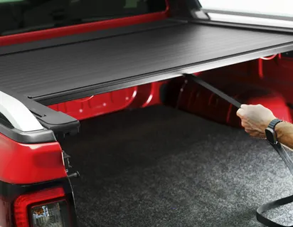 RIDEAU COULISSANT NOIR, À COMMANDE MANUELLE FORD