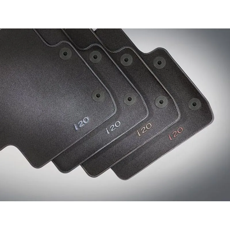 TAPIS VELOURS AV / AR  POUR I20 HYUNDAI