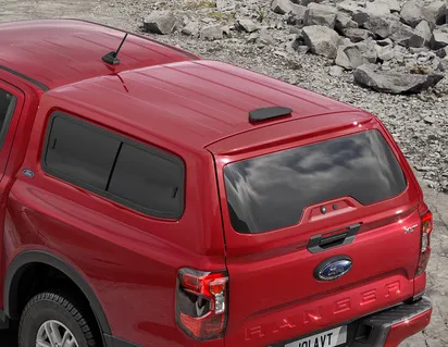 HARDTOP AVEC VITRES LATÉRALES, LUCID RED FORD