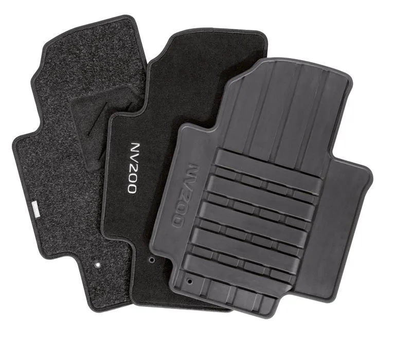 TAPIS DE SOL TEXTILE (1ÈRE ET 2È RANGÉE) NISSAN