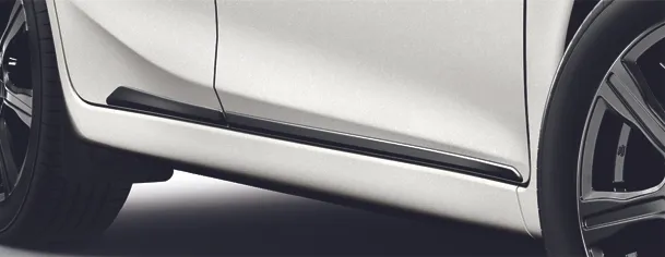 BAGUETTES LATÉRALES NOIR MÉTALLISÉ NISSAN