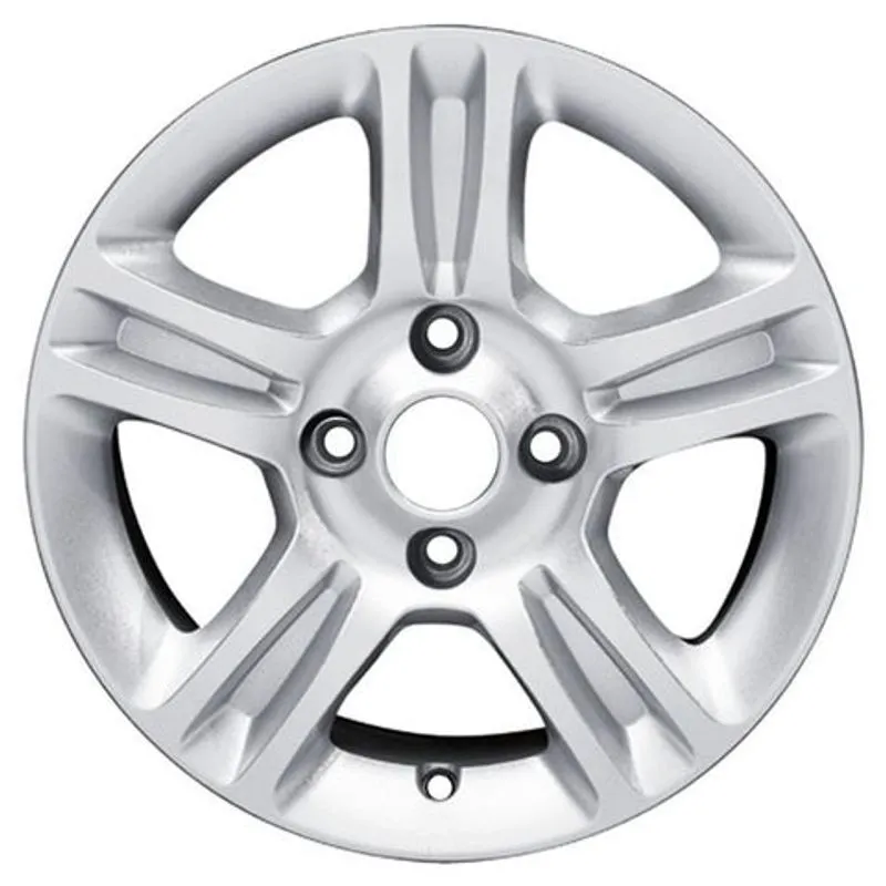 FIESTA JANTE EN ALLIAGE 15 MODÈLE 5 X 2 BRANCHES ARGENT 2008-2012 FORD
