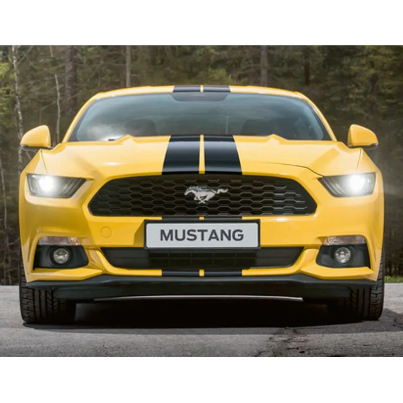 HERPA PRINT BANDES DÉCORATIVES AUTOCOLLANTES, NOIR MAT FORD