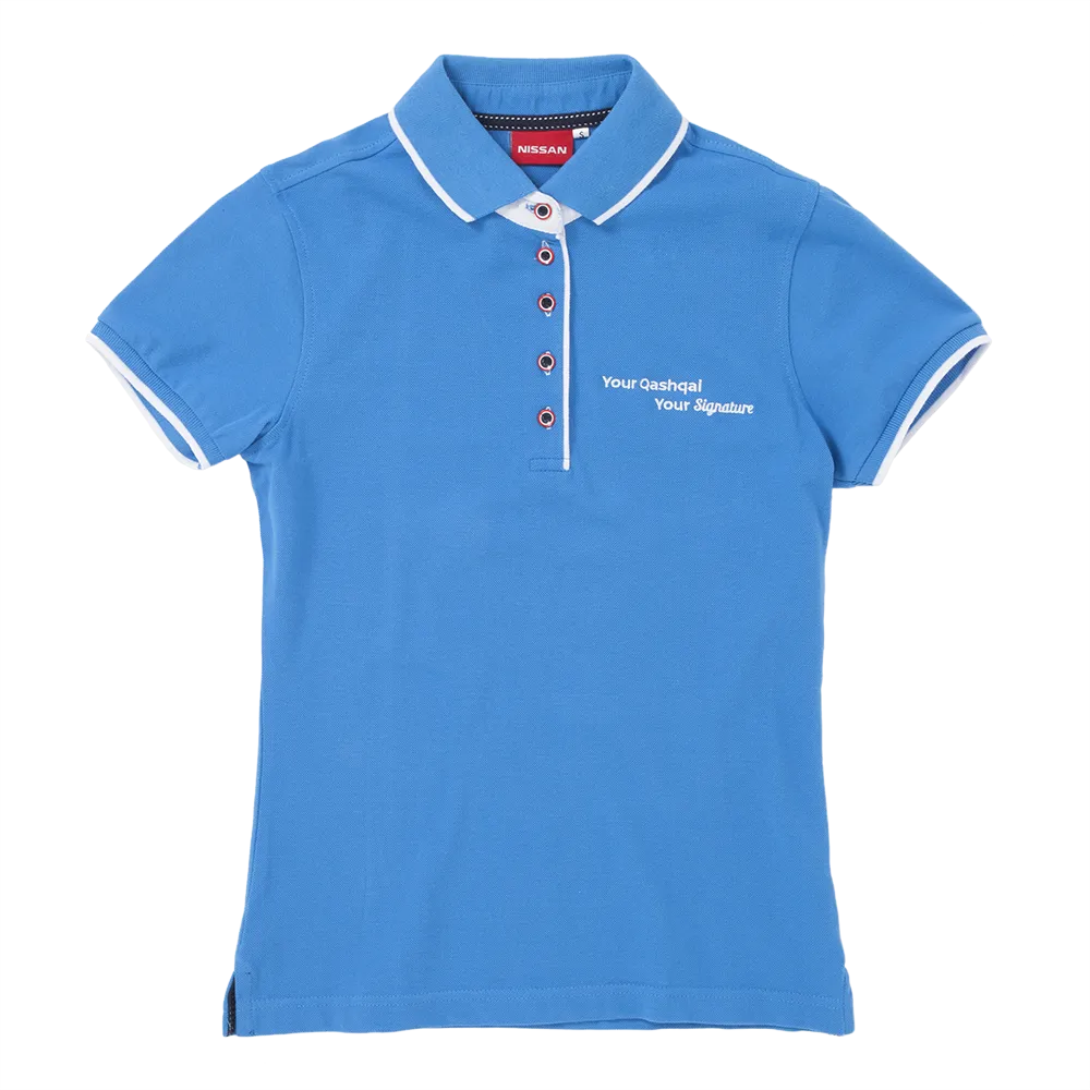 POLO FEMME QASHQAI BLEU TAILLE M NISSAN