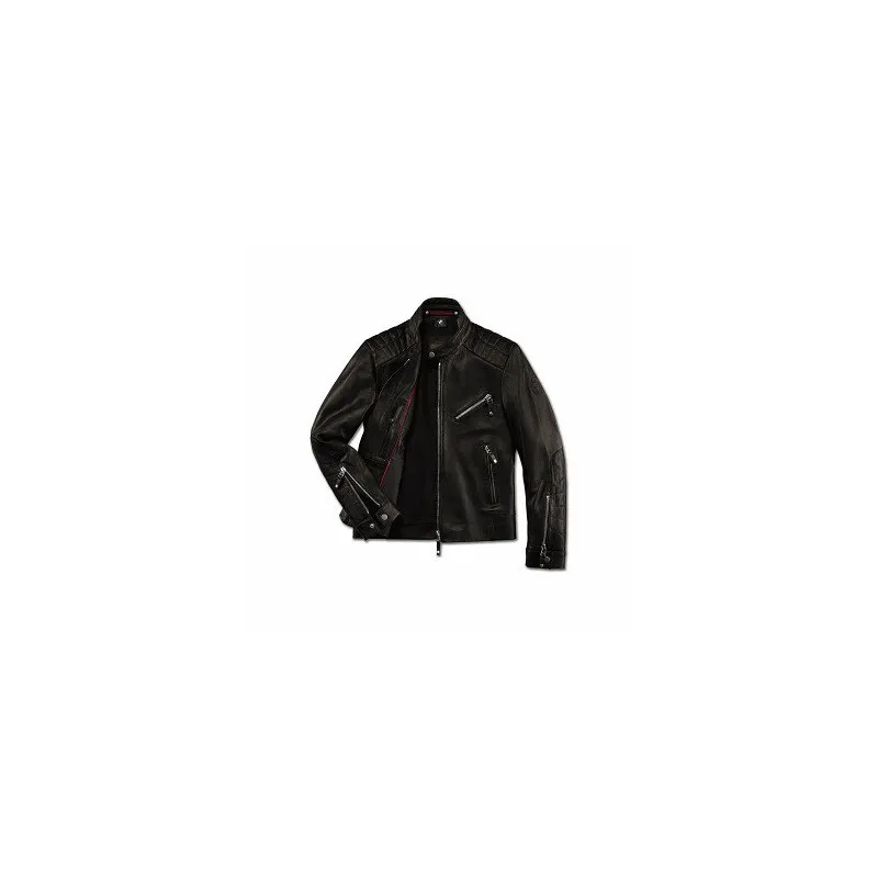 BLOUSON EN CUIR BMW, HOMME