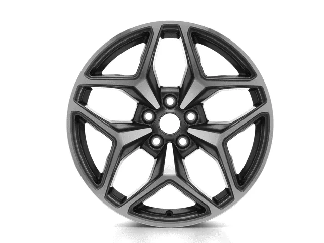 JANTE EN ALLIAGE 19" ARRIÈRE, MODÈLE À 5 BRANCHES EN Y, MACHINED TARNISHED DARK FORD