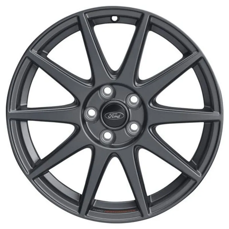 FOCUS JANTE PERFORMANCE 19 JANTE FORGÉE LÉGÈRE AVEC LOGO FORD PERFORMANCE 10 BRANCHES MAGNETITE MAT 2014-2018