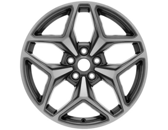 JANTE EN ALLIAGE 19" ARRIÈRE, MODÈLE À 5 BRANCHES EN Y, MACHINED TARNISHED DARK FORD