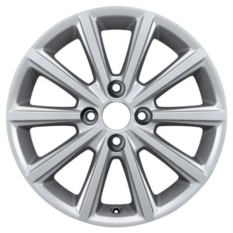 FIESTA JANTE EN ALLIAGE 16 10 BRANCHES ARGENT BRILLANT 2012-2017 FORD