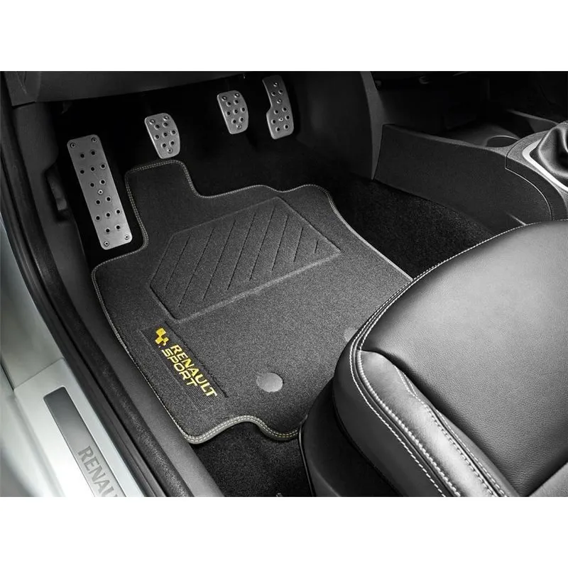 TAPIS DE SOL TEXTILE RENAULT SPORT POUR CLIO III PHASE I