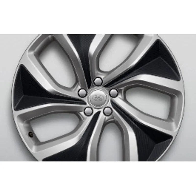 JANTES 23 STYLE 5128 TITAN SILVER AVEC INSERTS EN FIBRE DE CARBONE LAND ROVER