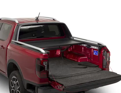 RIDEAU COULISSANT NOIR, À COMMANDE MANUELLE FORD