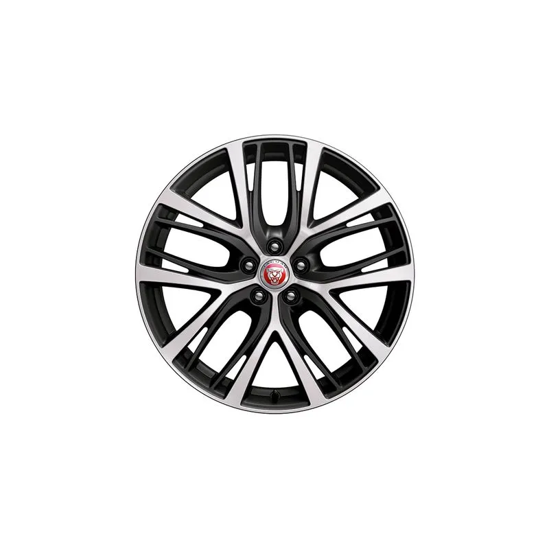 JANTES EN ALLIAGE 20 À 5 BRANCHES DOUBLES « STYLE 5070 » FINITION TECHNICAL GREY DIAMOND TURNED JAGUAR