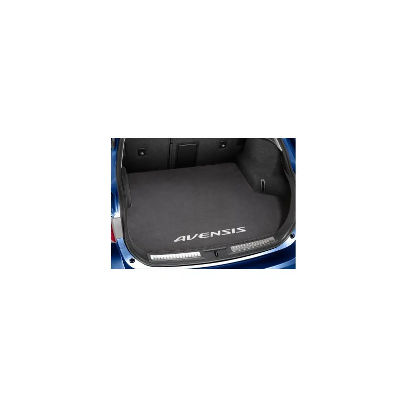 TAPIS RÉVERSIBLE TEXTILE SIGLÉ ET CAOUTCHOUC NOIR - AVENSIS TOURING SPORTS 2015 TOYOTA