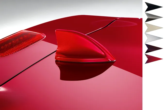 ANTENNE AILERON DE REQUIN ROUGE (NAH) NISSAN