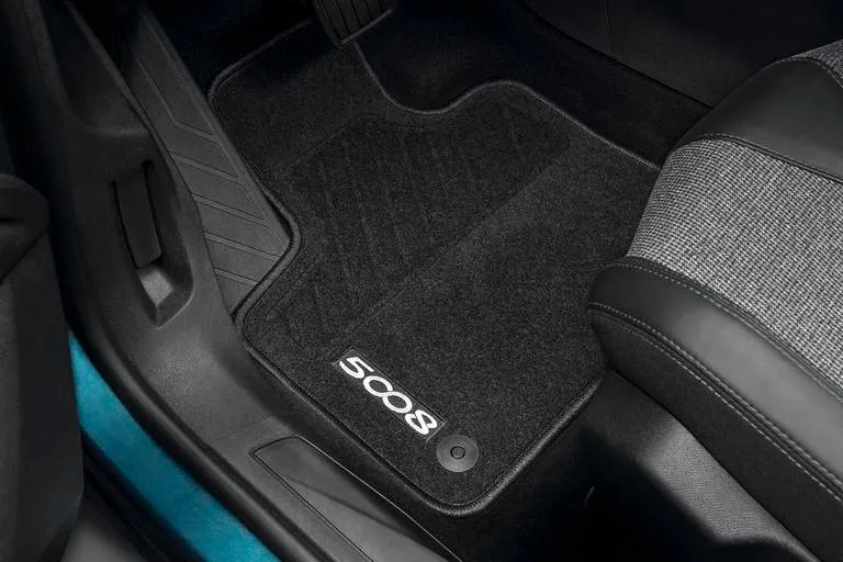JEU DE TAPIS MOQUETTE AIGUILLETEE AVANT PEUGEOT