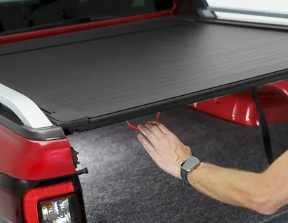 RIDEAU COULISSANT NOIR, À COMMANDE MANUELLE FORD