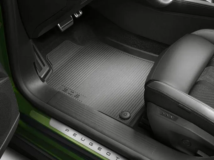 JEU DE TAPIS CAOUTCHOUC EN FORME AVANT PEUGEOT