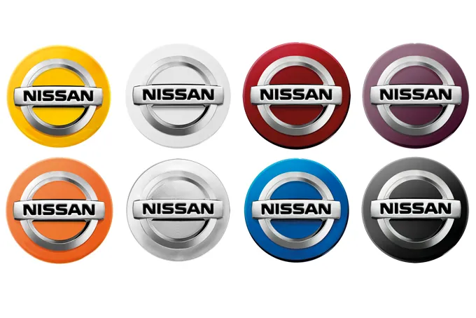 CAPSULE CENTRALE GRIS ARGENT NISSAN