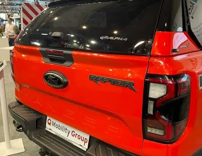 HARDTOP LUX+ AIR VITRE POUR RANGER DOUBLE CABINE 2023+ PICKUP ATTITUDE* FORD