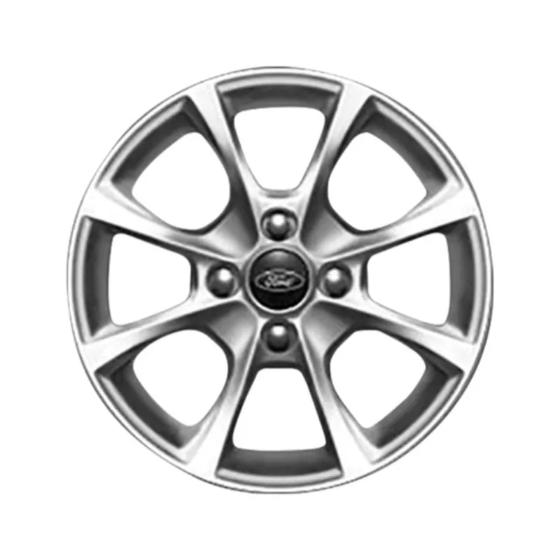 ROUE COMPLÈTE HIVER ALLIAGE 15" DESIGN À 8 BRANCHES, COLORIS ARGENT FORD