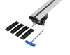 BARRES TRANSVERSALES ARGENT, POUR CACHE-BAGAGE RIGIDE, ALUMINIUM FORD