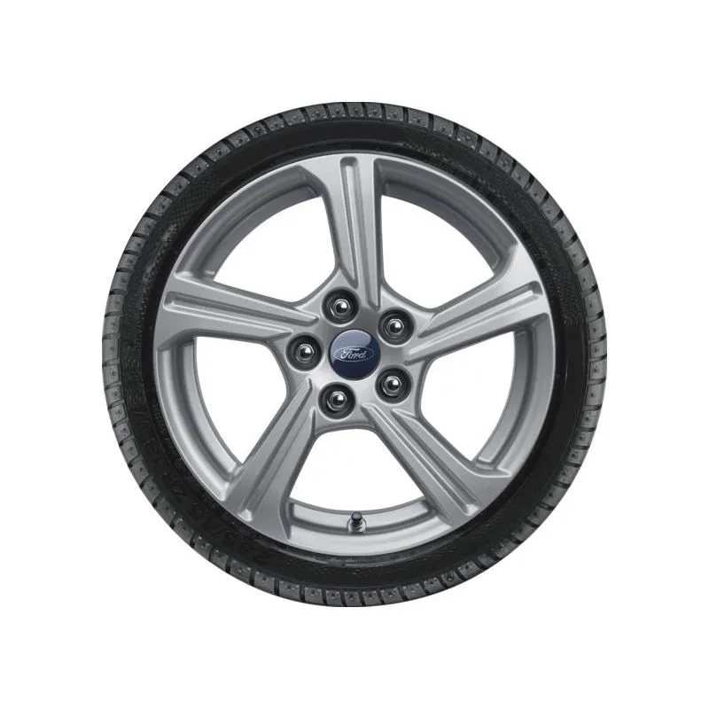PUMA ROUE COMPLÈTE HIVER ALLIAGE 16 MODÈLE À 5 BRANCHES ARGENT 2019 FORD