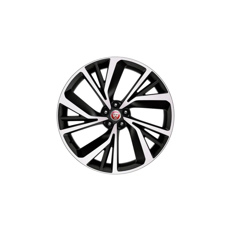 JANTES EN ALLIAGE 22 À 5 BRANCHES DOUBLES « STYLE 5056 » FINITION DARK GREY DIAMOND TURNED JAGUAR